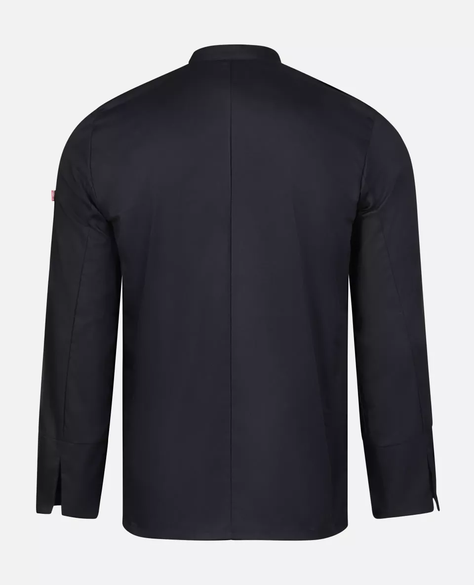 Velilla 405208-00, Long Sleeved Chef Jacket, Black, image 1, gallery thumbnail