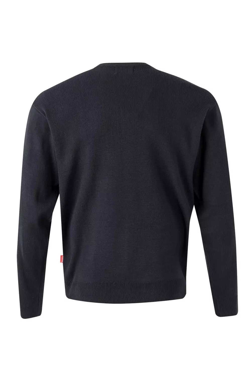 Velilla 105-01, Rundhals-Pullover, Marineblau, image 2