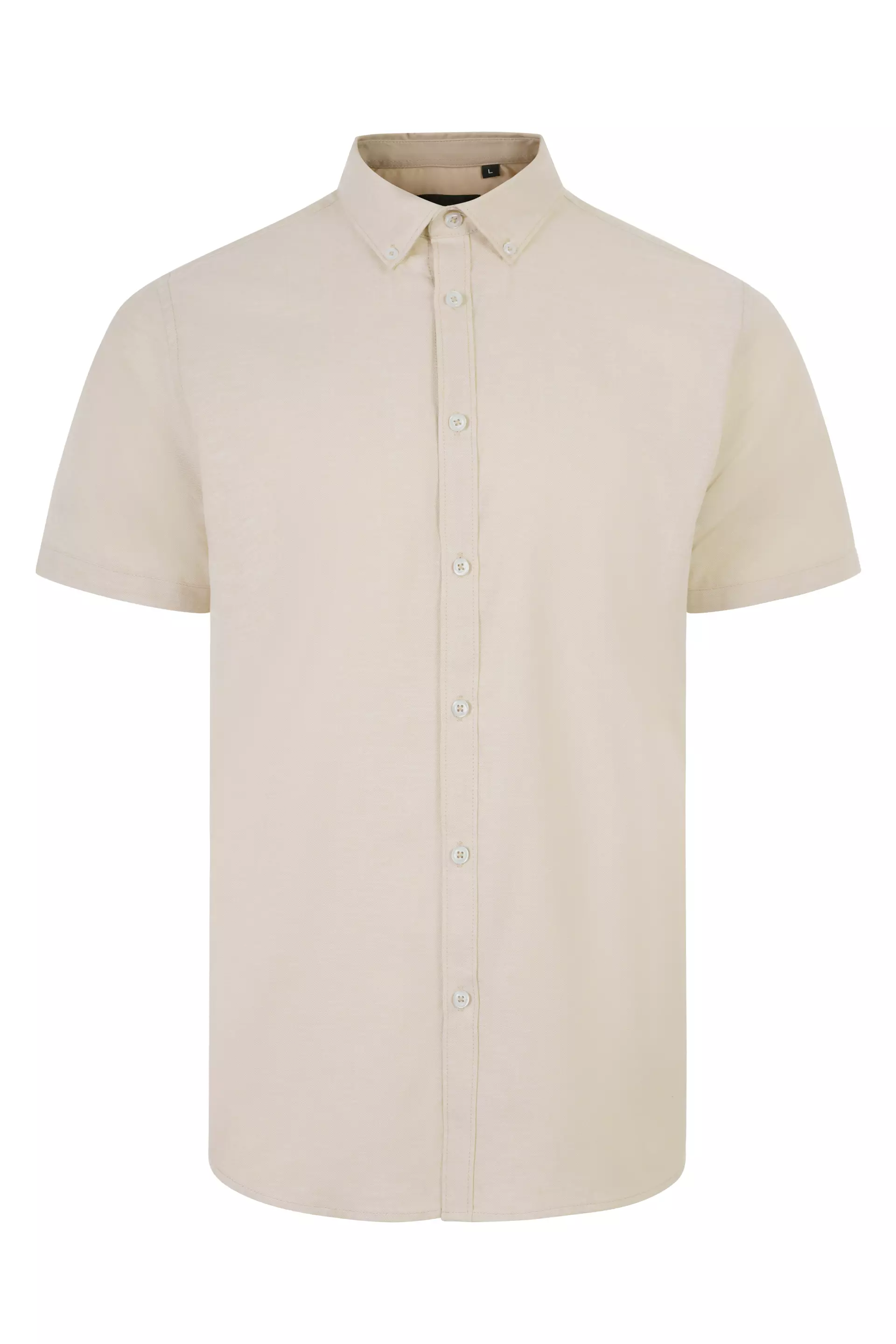 Velilla 405024S-47, Short-Sleeved Work Shirt, Light Beige