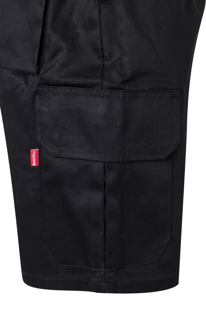 Velilla 344-00, Work Shorts, Black, image 3, gallery thumbnail