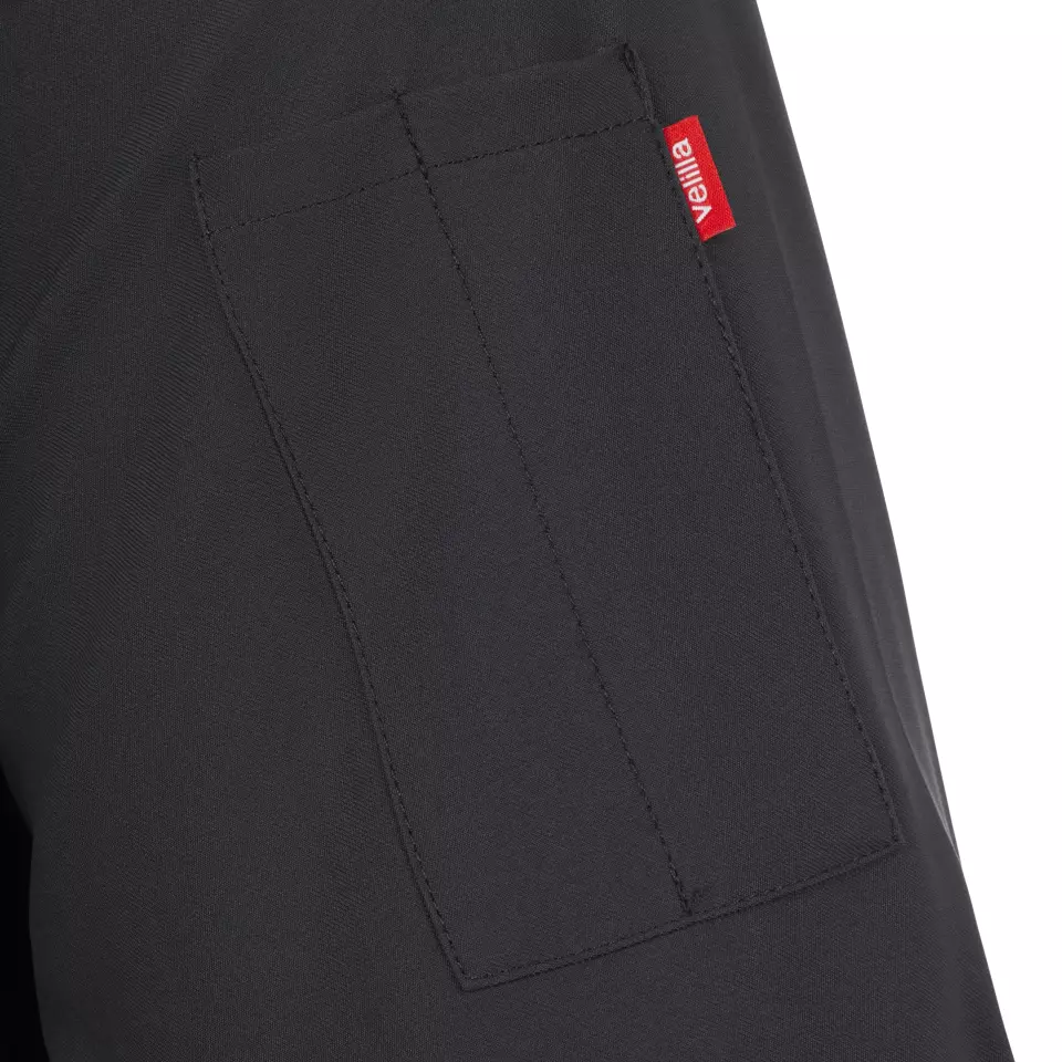 Velilla 405209-42, Short-Sleeved Chef Jacket, Dark Grey, image 4, gallery thumbnail