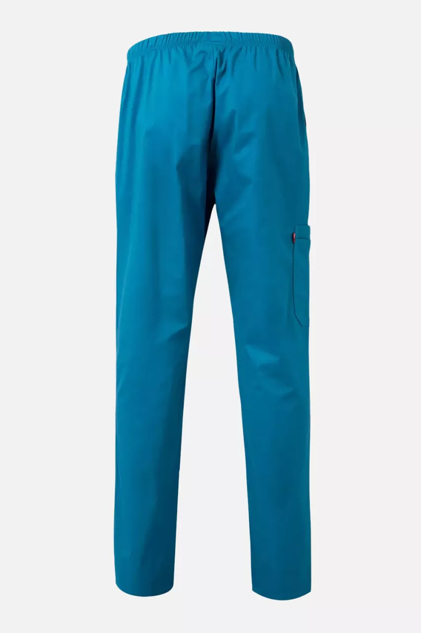 Velilla 533006S-65, Work Trousers, Dark Turquoise, image 4, gallery thumbnail
