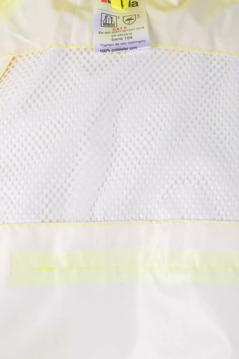 Velilla 189-20, High-Vis Rain Suit, Hi-Vis Yellow, image 2
