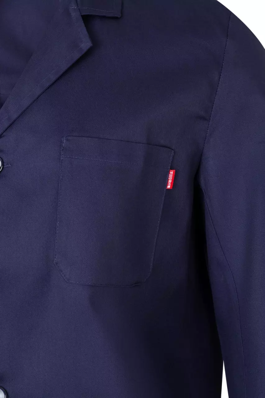 Velilla 700-01, Work Coat, Marine Blue, image 4, gallery thumbnail
