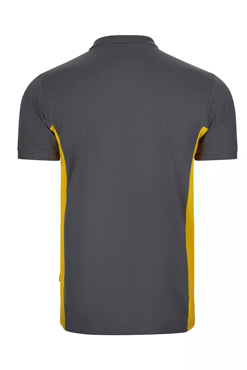 Velilla 105504-08-17, Polo Shirt, Grey/Yellow, image 2