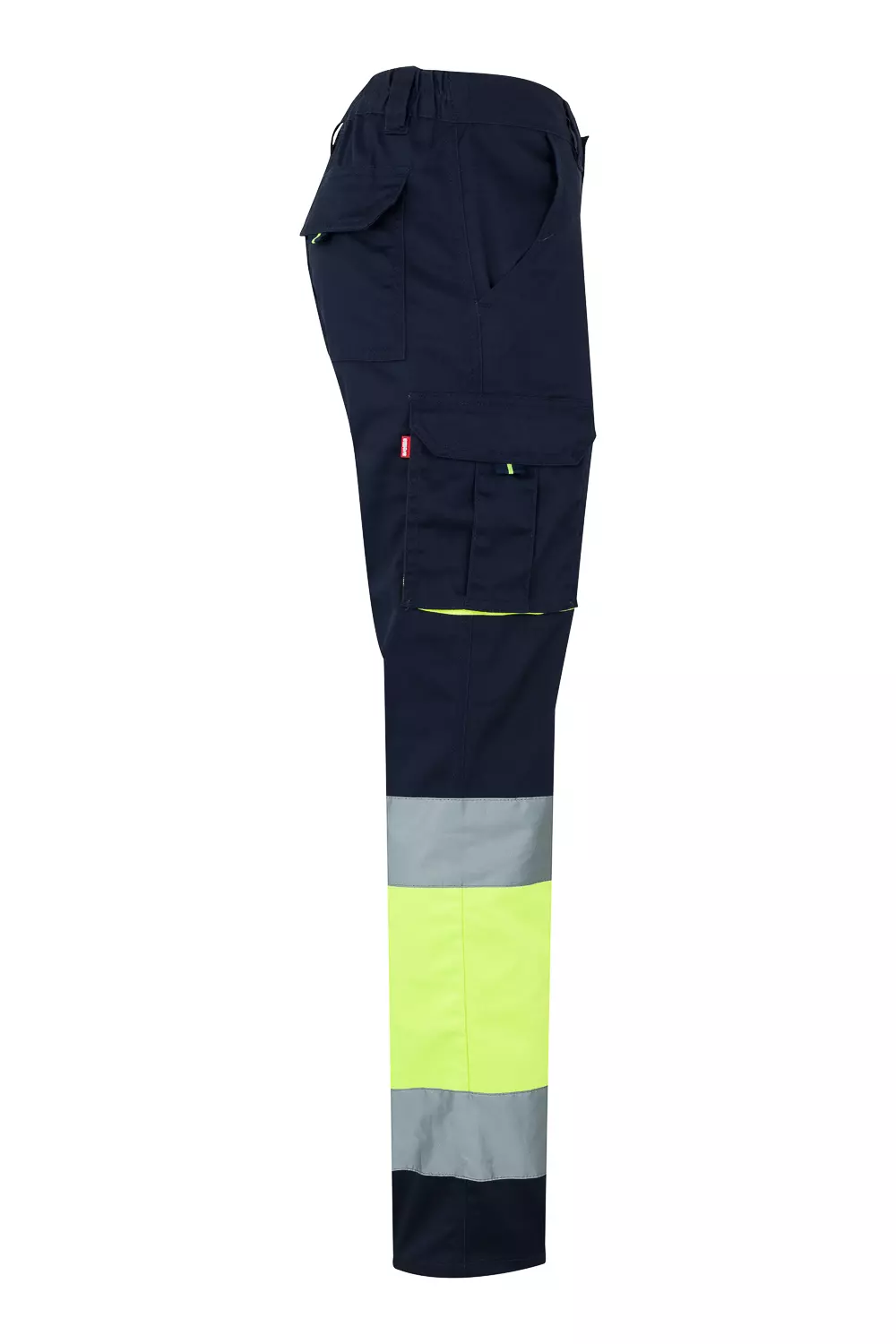 Velilla 303002S-61-20-1, High-Vis Work Trousers, Navy Blue/Hi-Vis Yellow, image 3