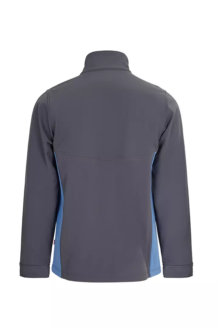 Velilla 106004-08-05, Work Jacket, Grey/Sky Blue, image 5, gallery thumbnail