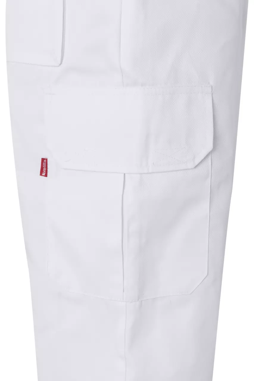 Velilla 345-07, Work Trousers, White, image 3, gallery thumbnail
