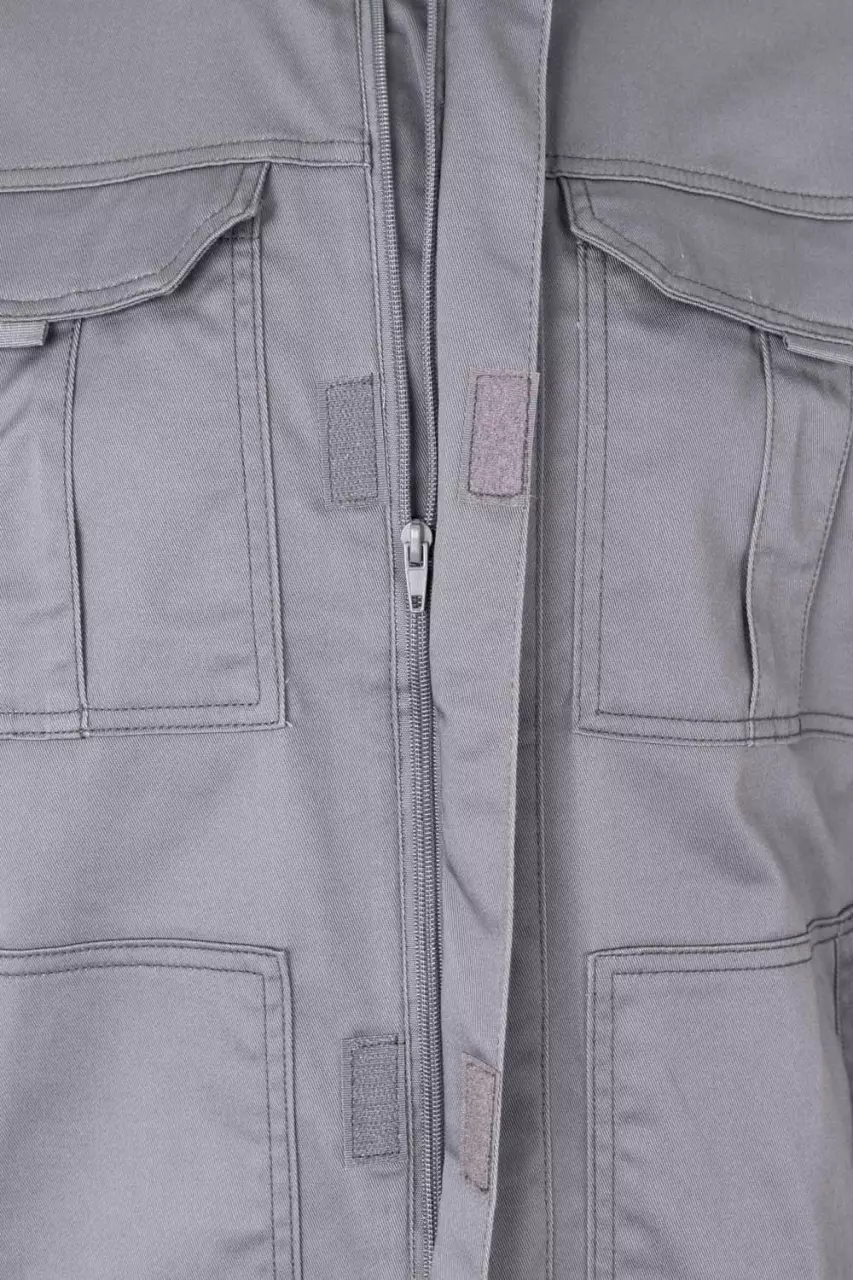 Velilla 106002S-08, Work Jacket, Grey, image 6, gallery thumbnail