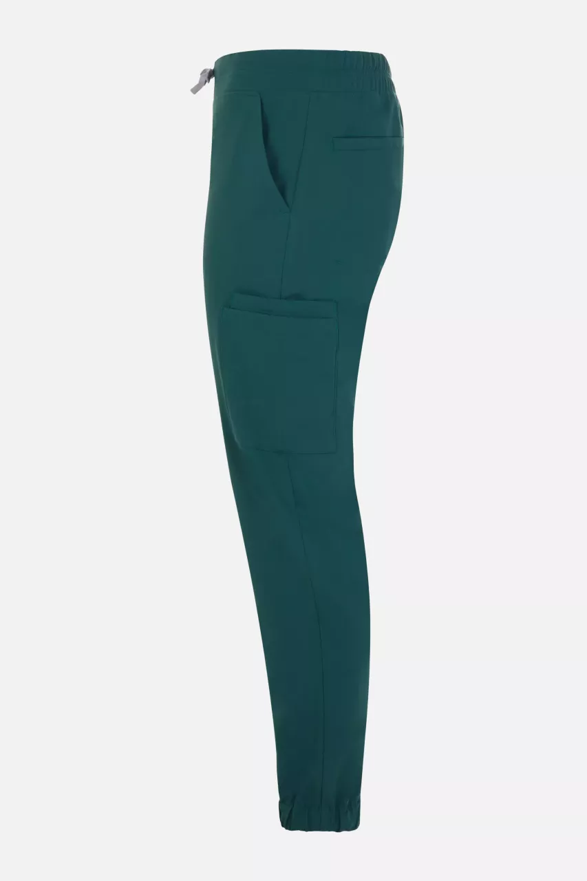 Velilla 533021S-40, Medical Joggers, Jungle Green, image 5, gallery thumbnail
