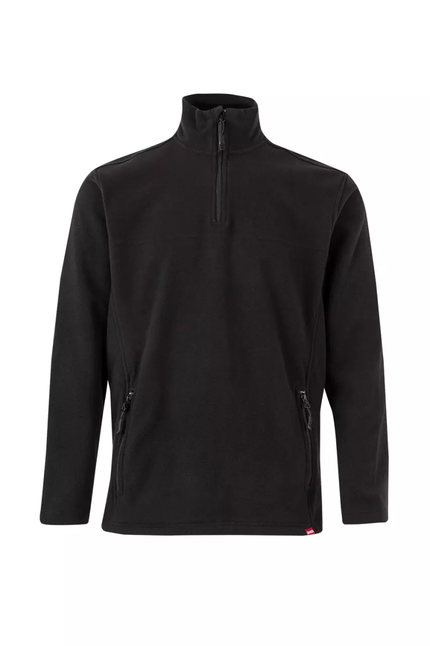 Velilla 201501-00, Fleece Jacket, Black, image 1, gallery thumbnail