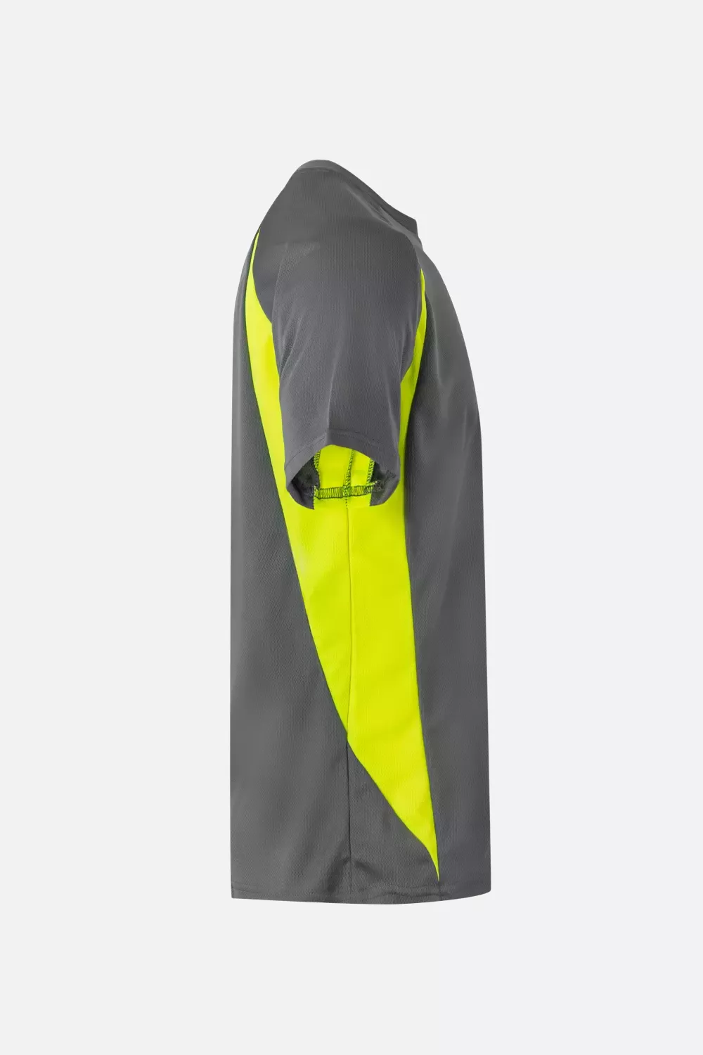 Velilla 105501-08-20, Arbeits-T-Shirt, Grau/Warngelb, image 2