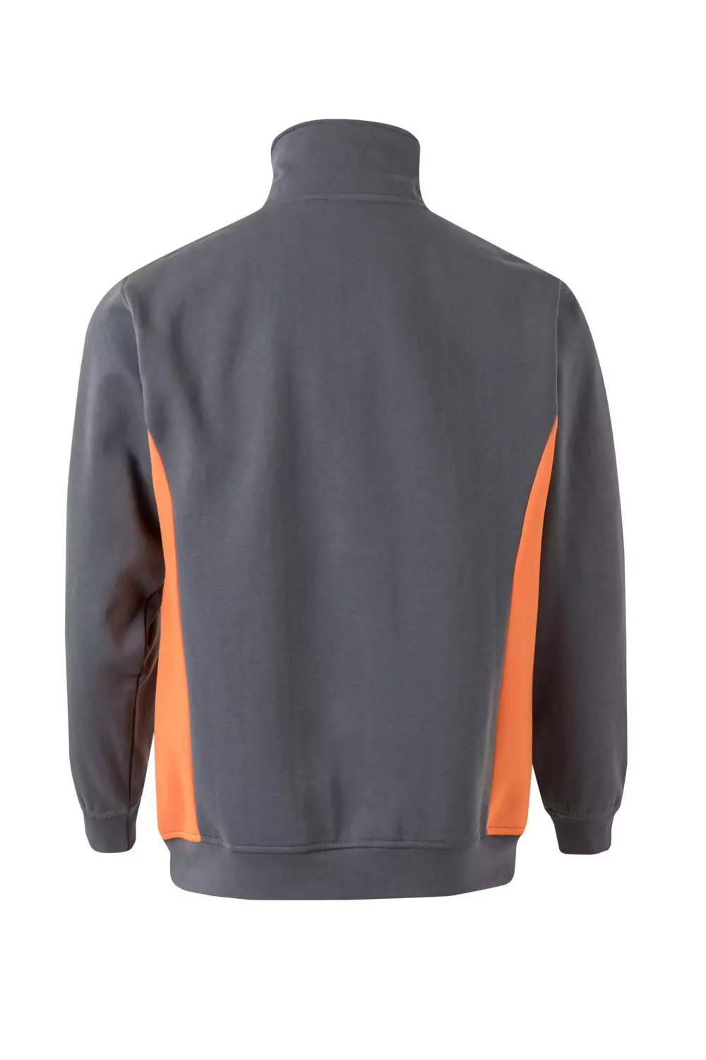 Velilla 105704-08-16, Work Sweatshirt, Grey/Orange, image 3