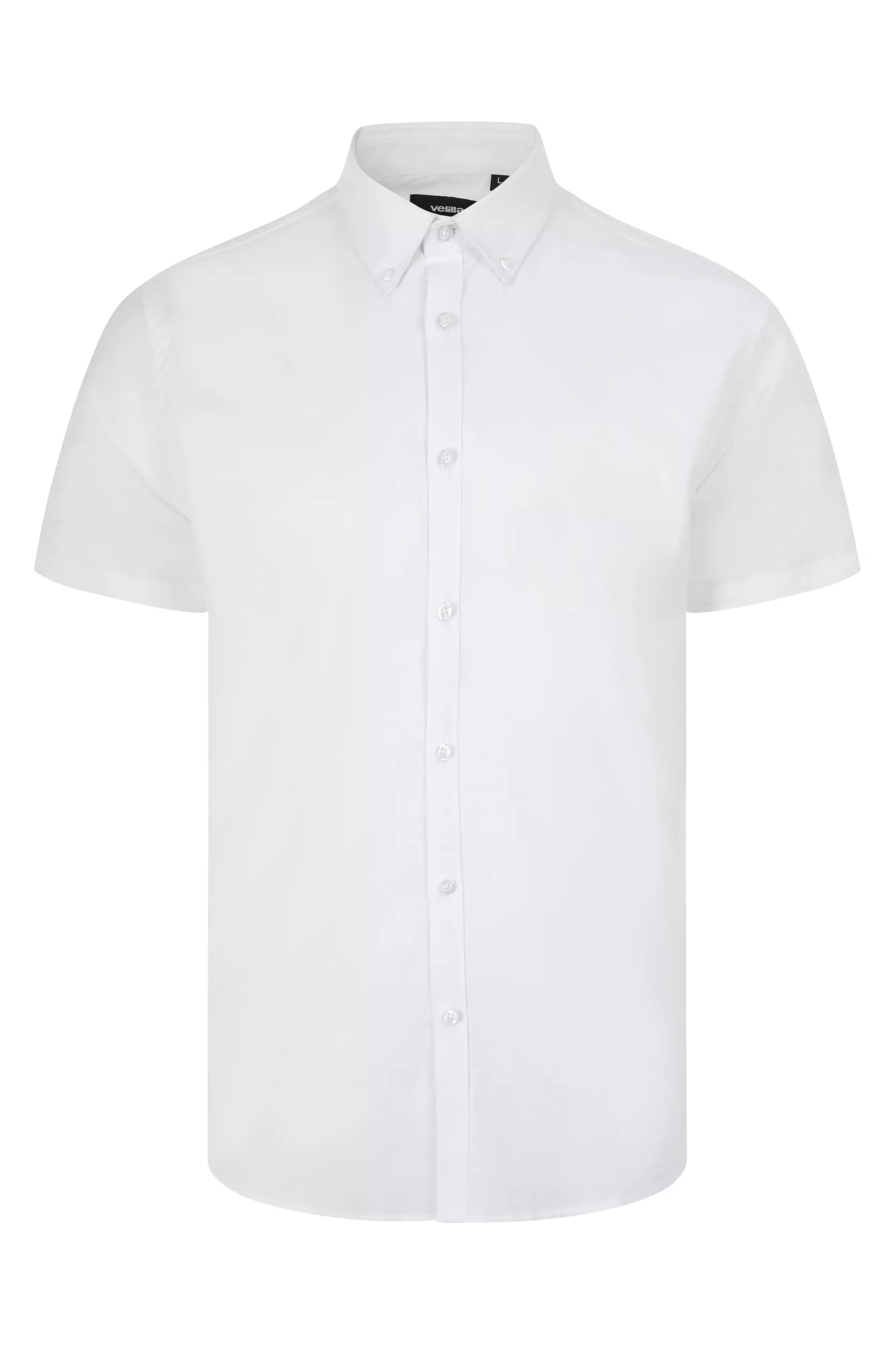Velilla 405024S-07, Short-Sleeved Work Shirt, White