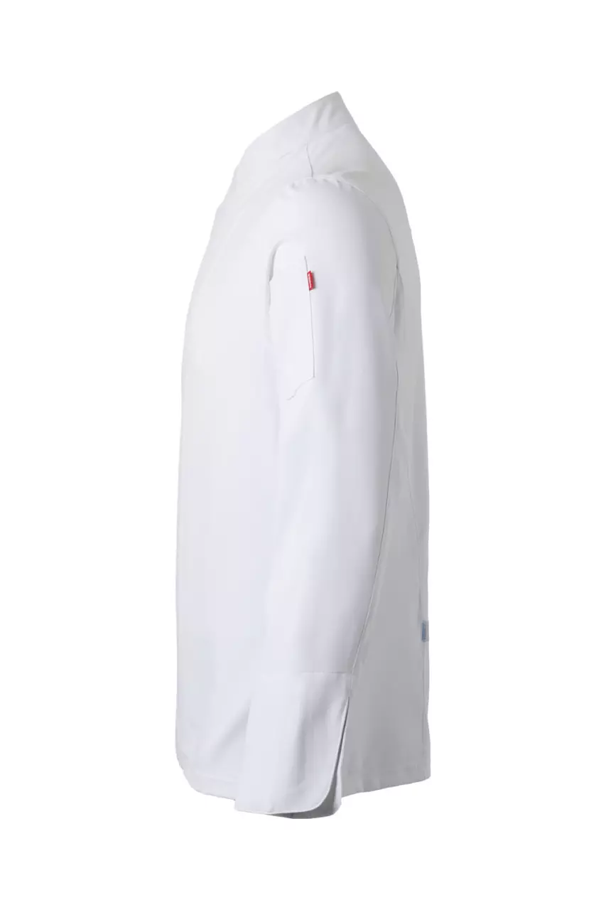 Velilla 405210-07, Long Sleeved Chef Jacket, White, image 7, gallery thumbnail