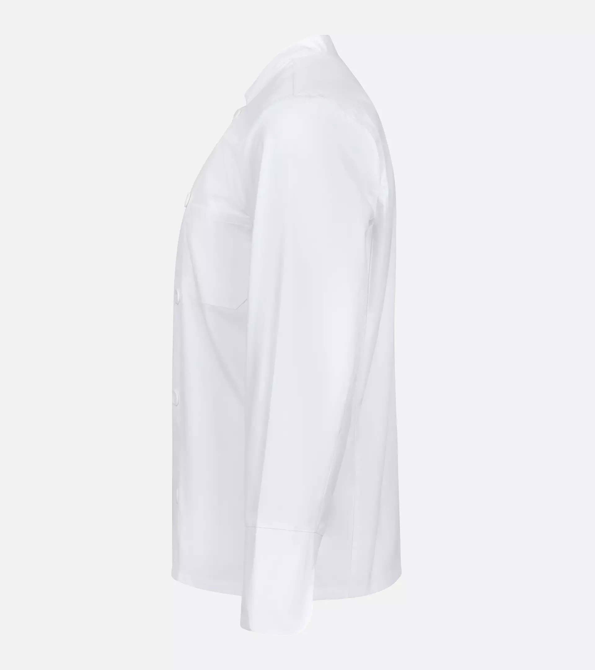 Velilla 434-07, Long Sleeved Chef Jacket, White, image 3