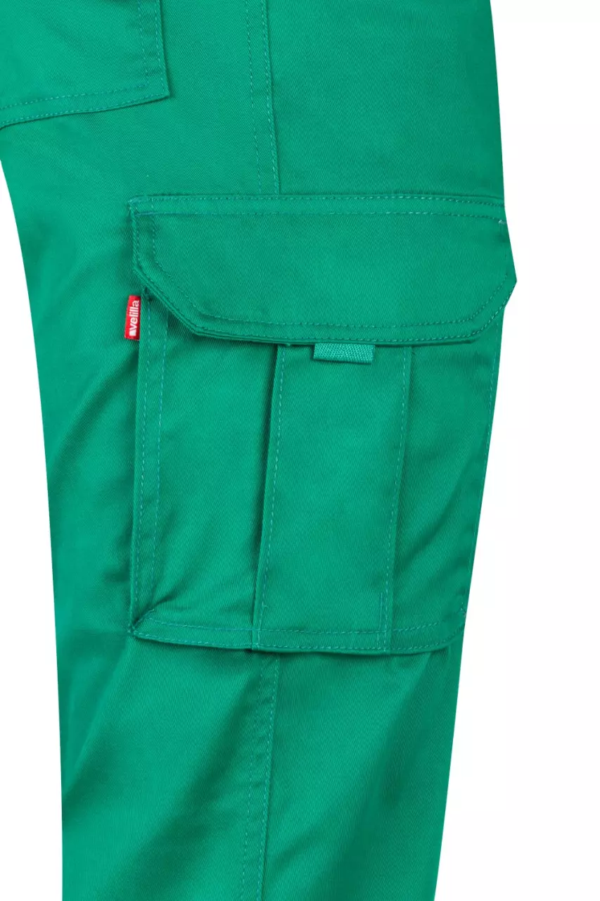 Velilla 103002S-02, Work Trousers, Green, image 2, gallery thumbnail
