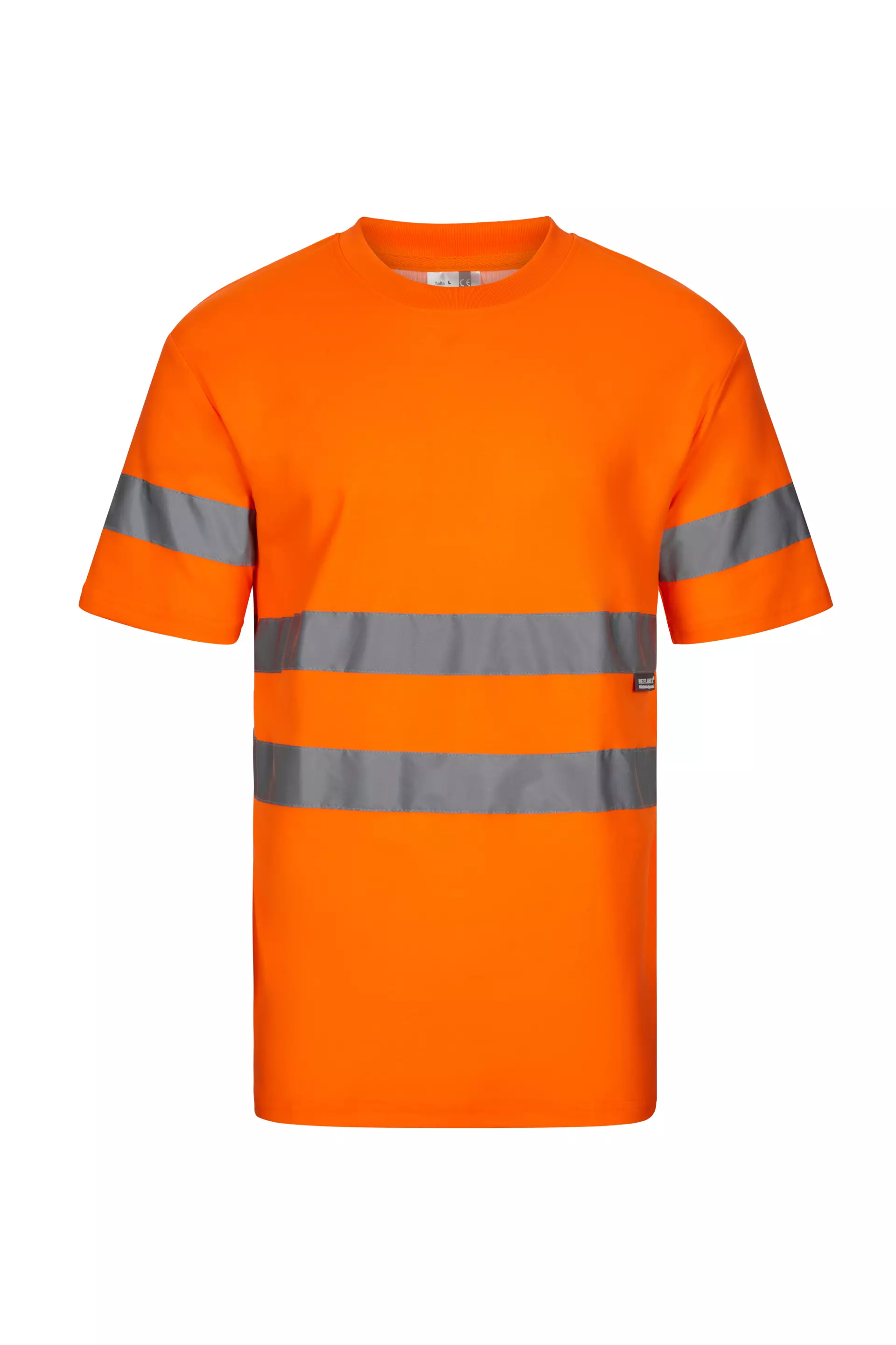 Velilla 305612-19-1, High-Vis Short Sleeve T-Shirt, Hi-Vis Orange, image 1