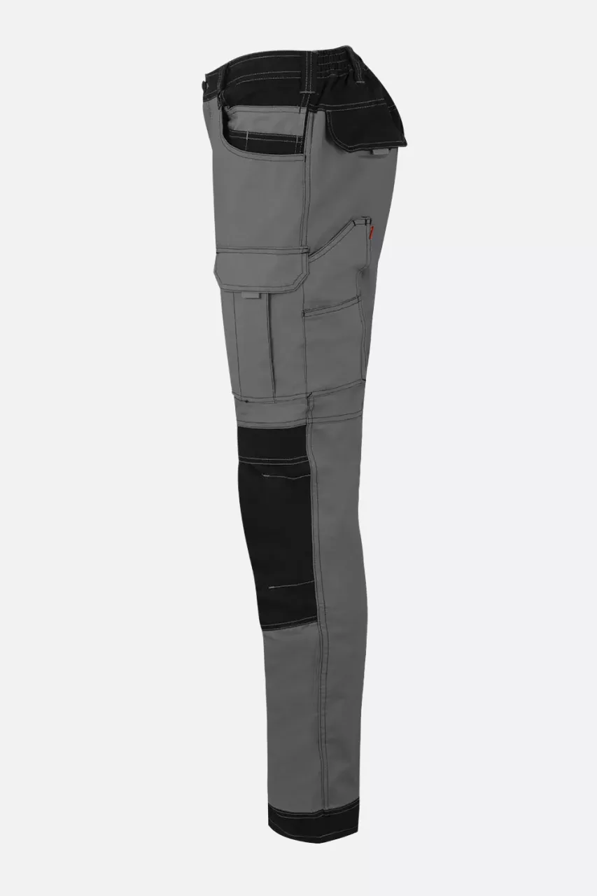 Velilla 103019S-08-00, Work Trousers, Grey/Black, image 2, gallery thumbnail