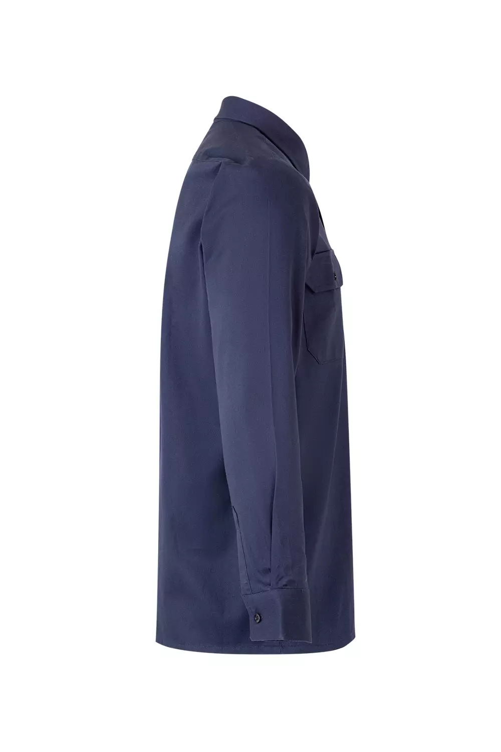 Velilla 533-01, Langarm-Arbeitshemd, Marineblau, image 4