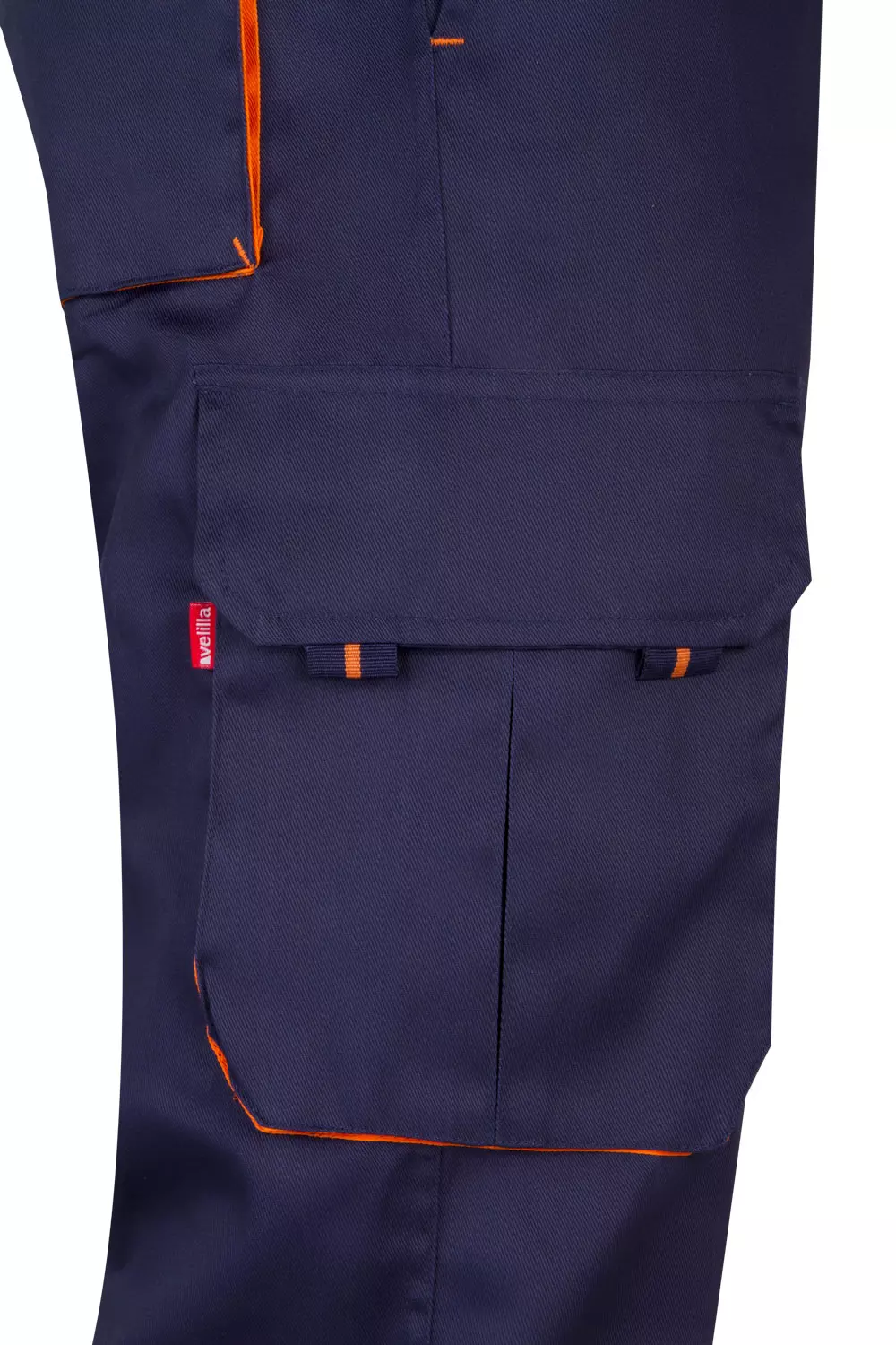 Velilla 103004-01-16, Arbeitshose, Marineblau/Orange, image 7