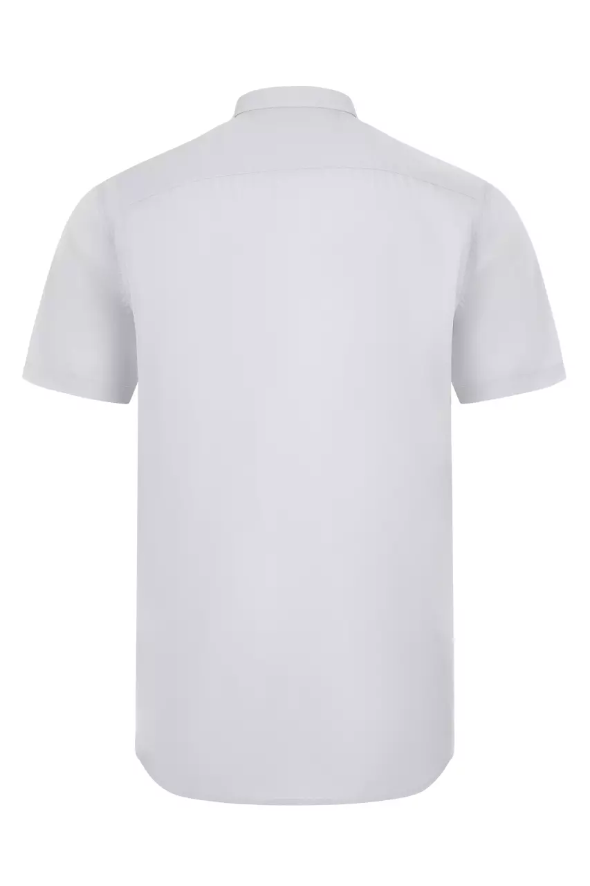 Velilla 405008-58, Short-Sleeved Work Shirt, Ice Grey, image 1, gallery thumbnail