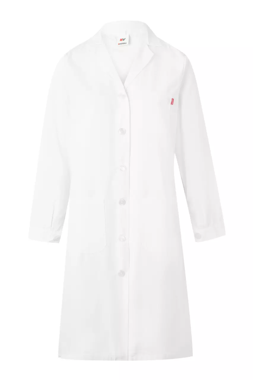 Velilla 908-07, Work Coat, White, image 1, gallery thumbnail