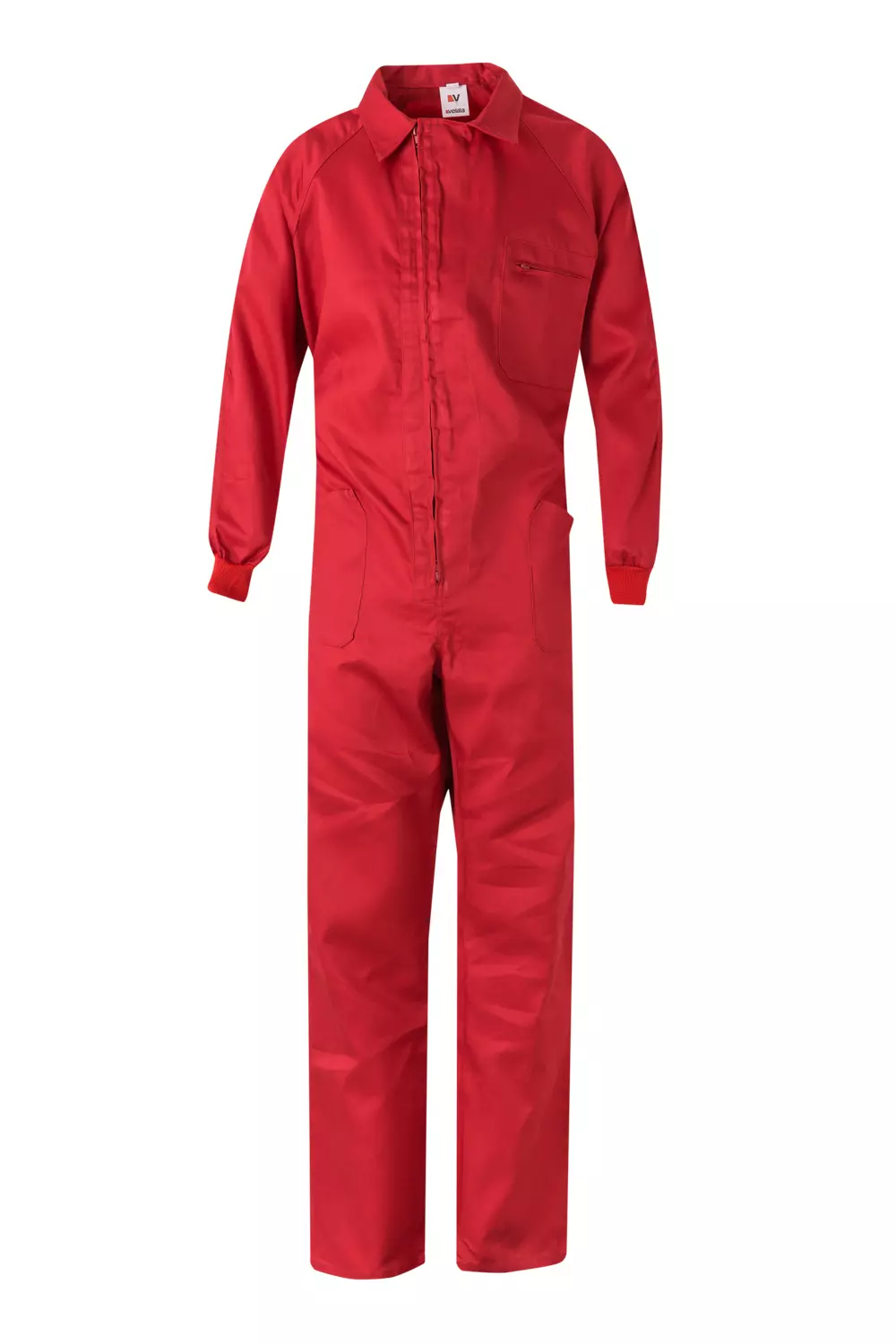 Velilla 214-12, Work Overall, Red, image 1