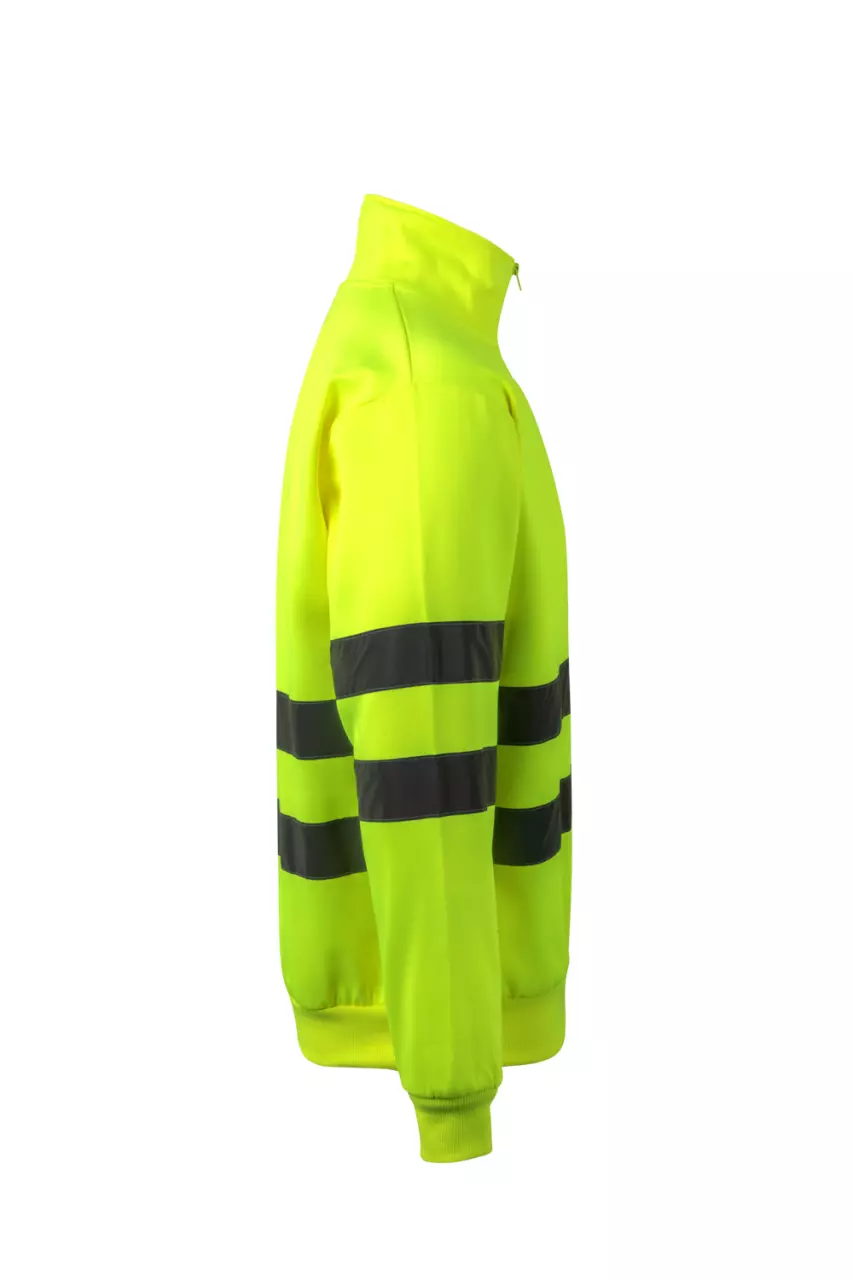 Velilla 305702-20-2, High-Vis Sweatshirt, Size 4XL/5XL, Hi-Vis Yellow, image 2, gallery thumbnail