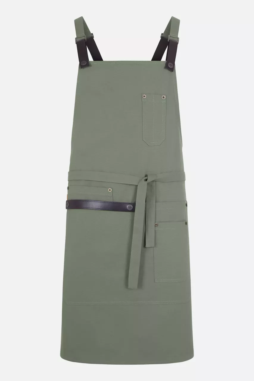 Velilla 404215-81, Work Apron, Cactus, image 2, gallery thumbnail