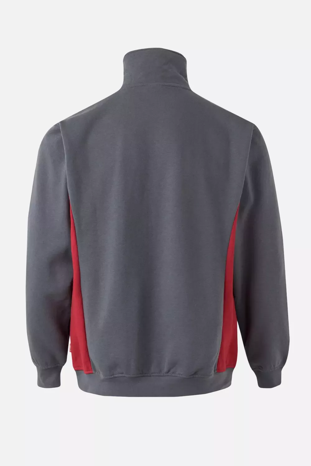 Velilla 105704-08-12, Arbeitssweatshirt, Grau/Rot, image 2
