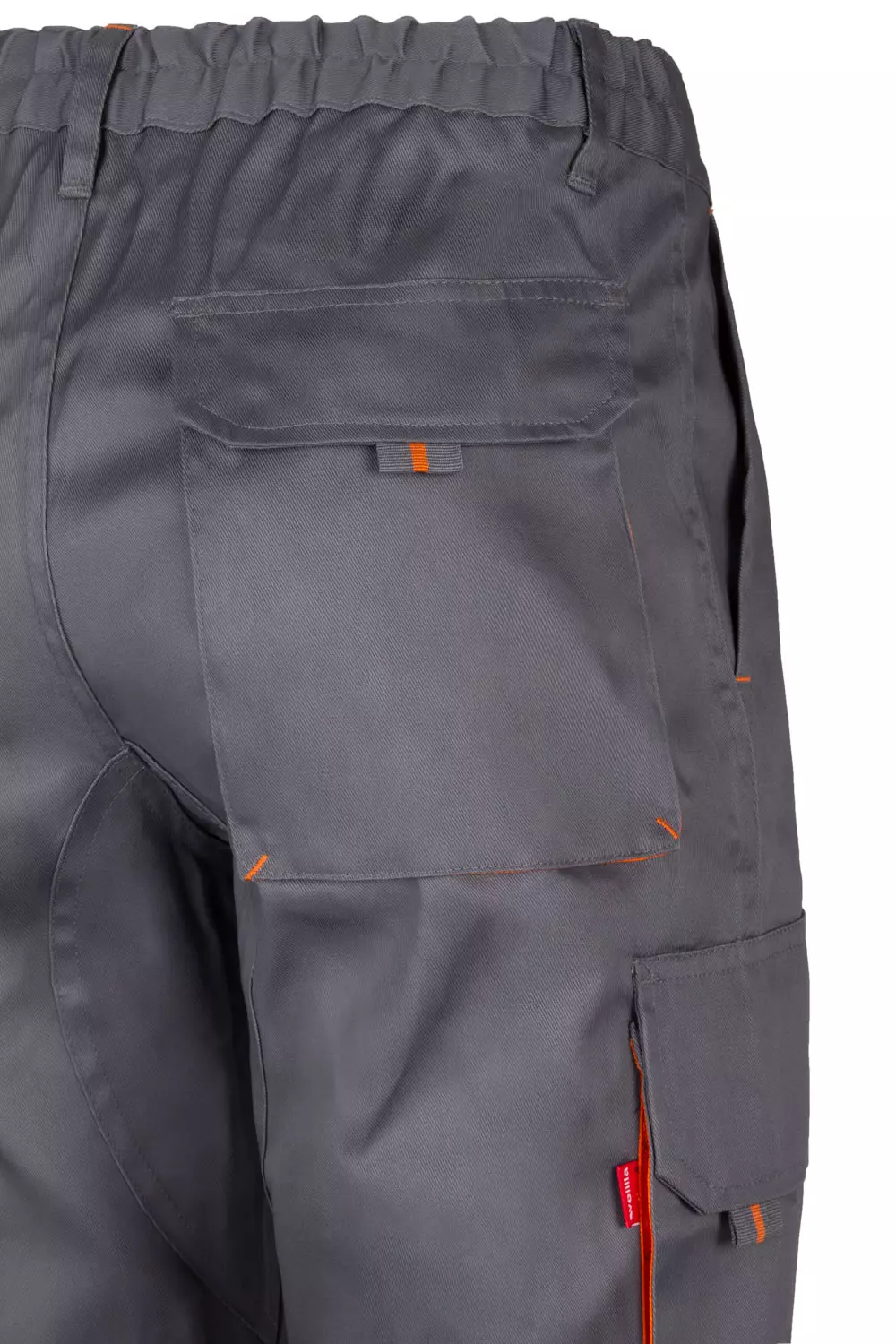 Velilla 103004-08-16, Work Trousers, Grey/Orange, image 2