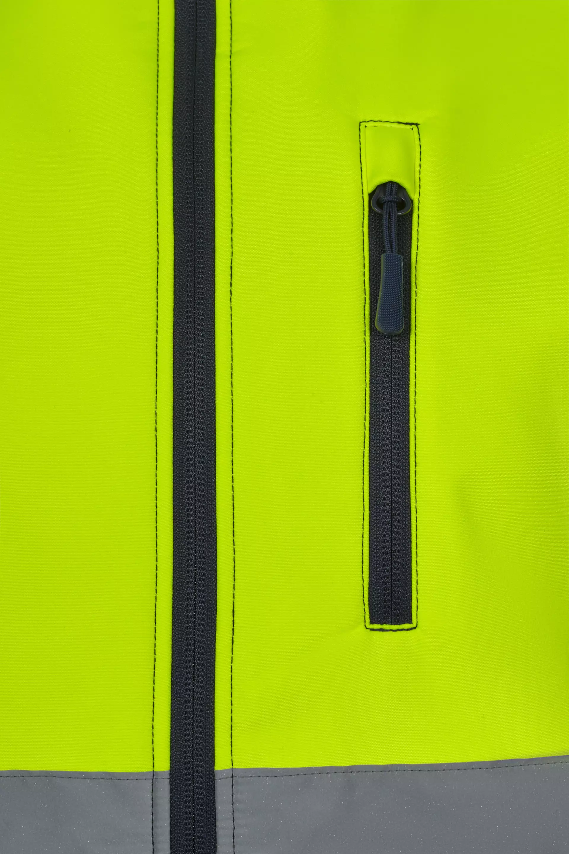 Velilla 305906-61-20-2, Warnweste, Größe 4XL/5XL, Marineblau/Warngelb, image 6