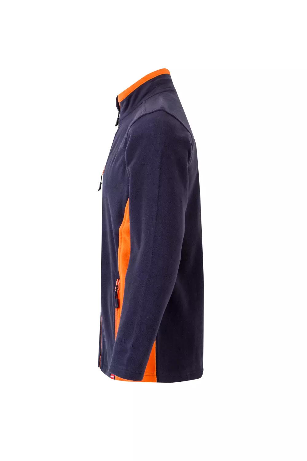 Velilla 201504-61-16, Fleece Jacket, Navy Blue/Orange, image 2