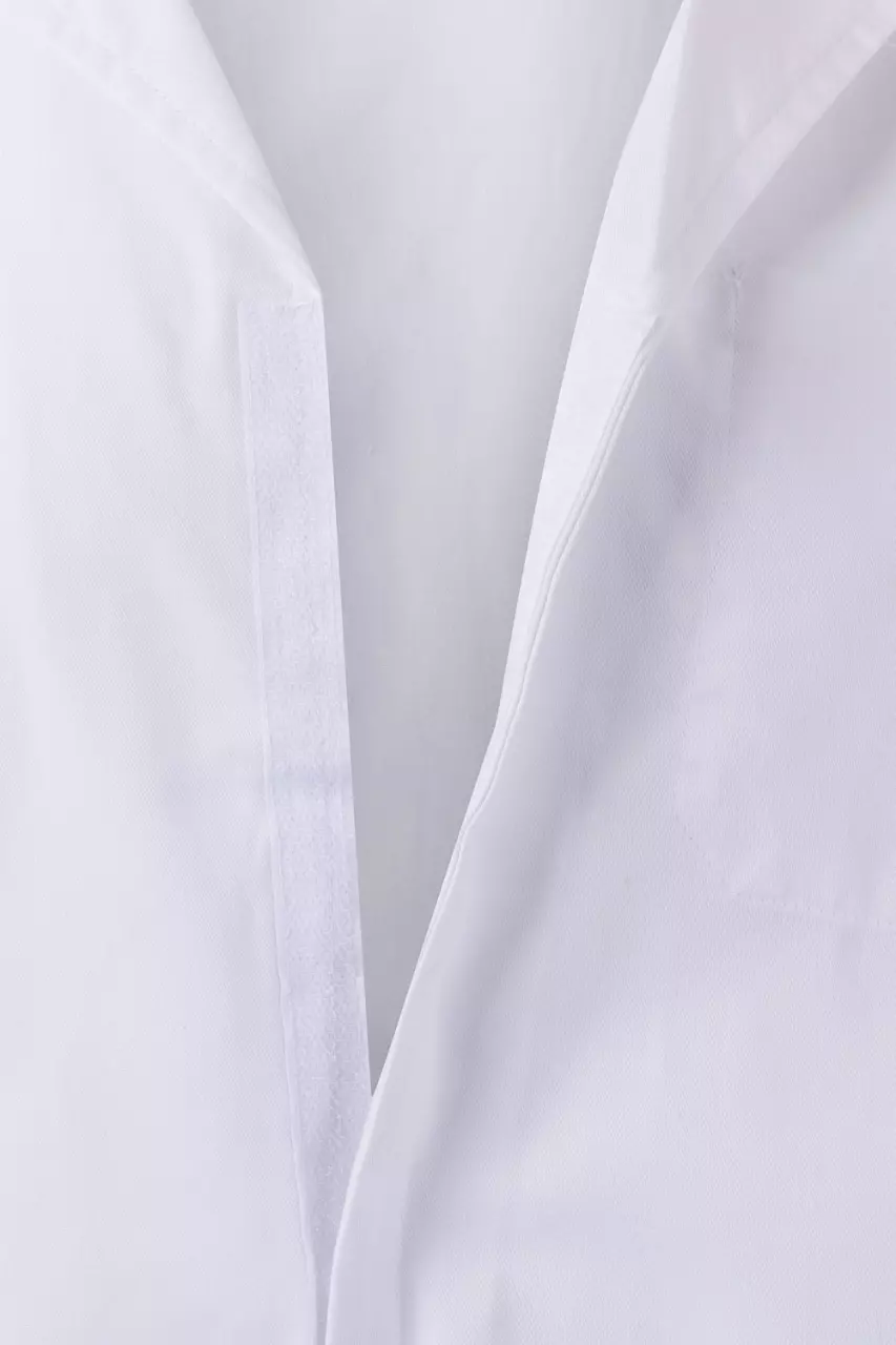 Velilla 705-07, Work Coat, White, image 3, gallery thumbnail