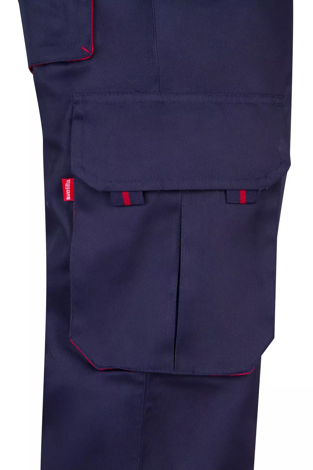 Velilla 103004-01-12, Work Trousers, Marine Blue/Red, image 6