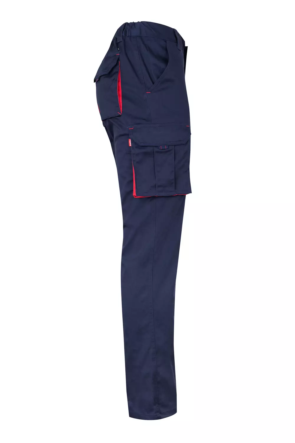Velilla 103024S-61-12, Work Trousers, Navy Blue/Red, image 5