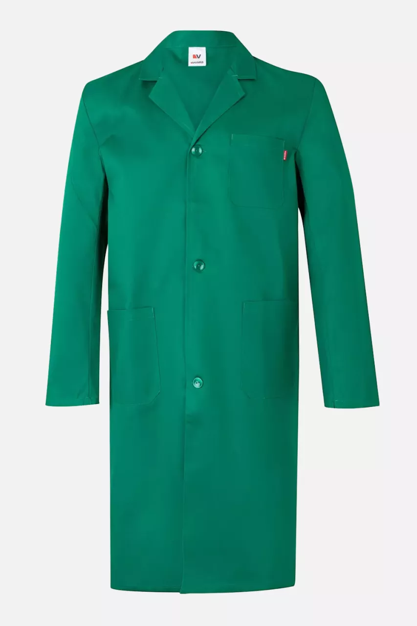 Velilla 700-02, Work Coat, Green, image 1, gallery thumbnail