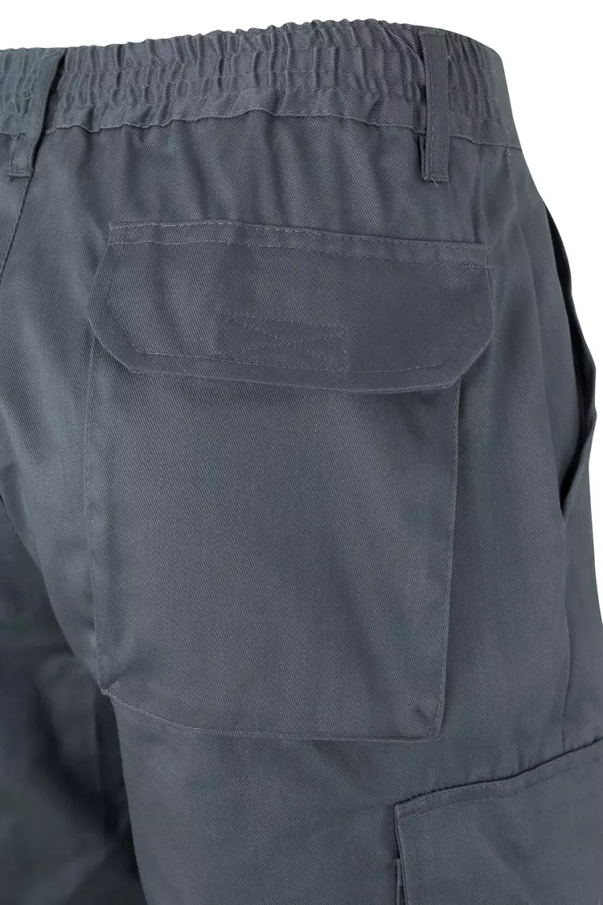 Velilla 0157-08-20-2, High-Vis Trousers, Size 4XL/5XL, Grey/Hi-Vis Yellow, image 4, gallery thumbnail
