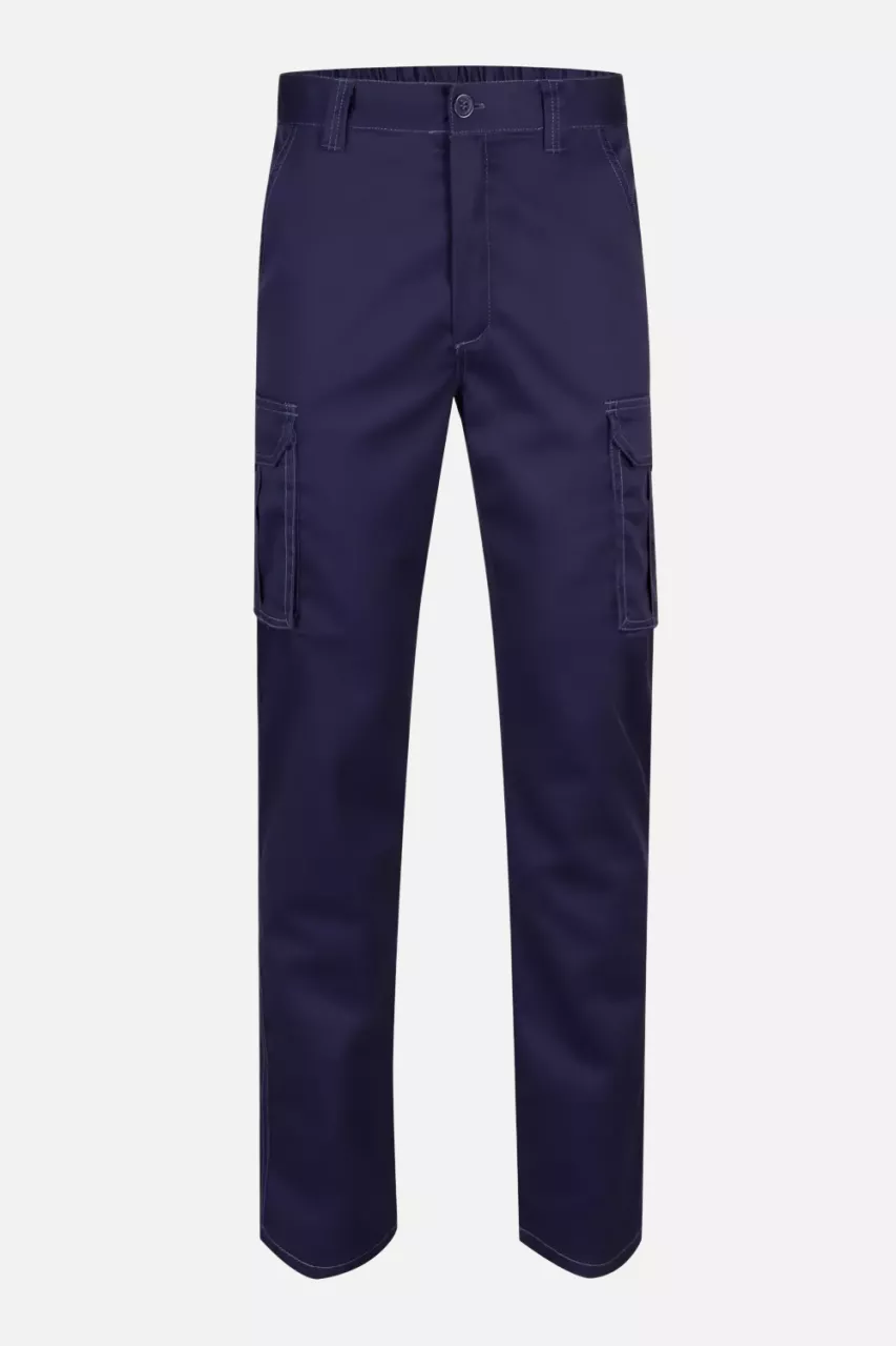 Velilla 103002S-01, Work Trousers, Marine Blue, image 1, gallery thumbnail