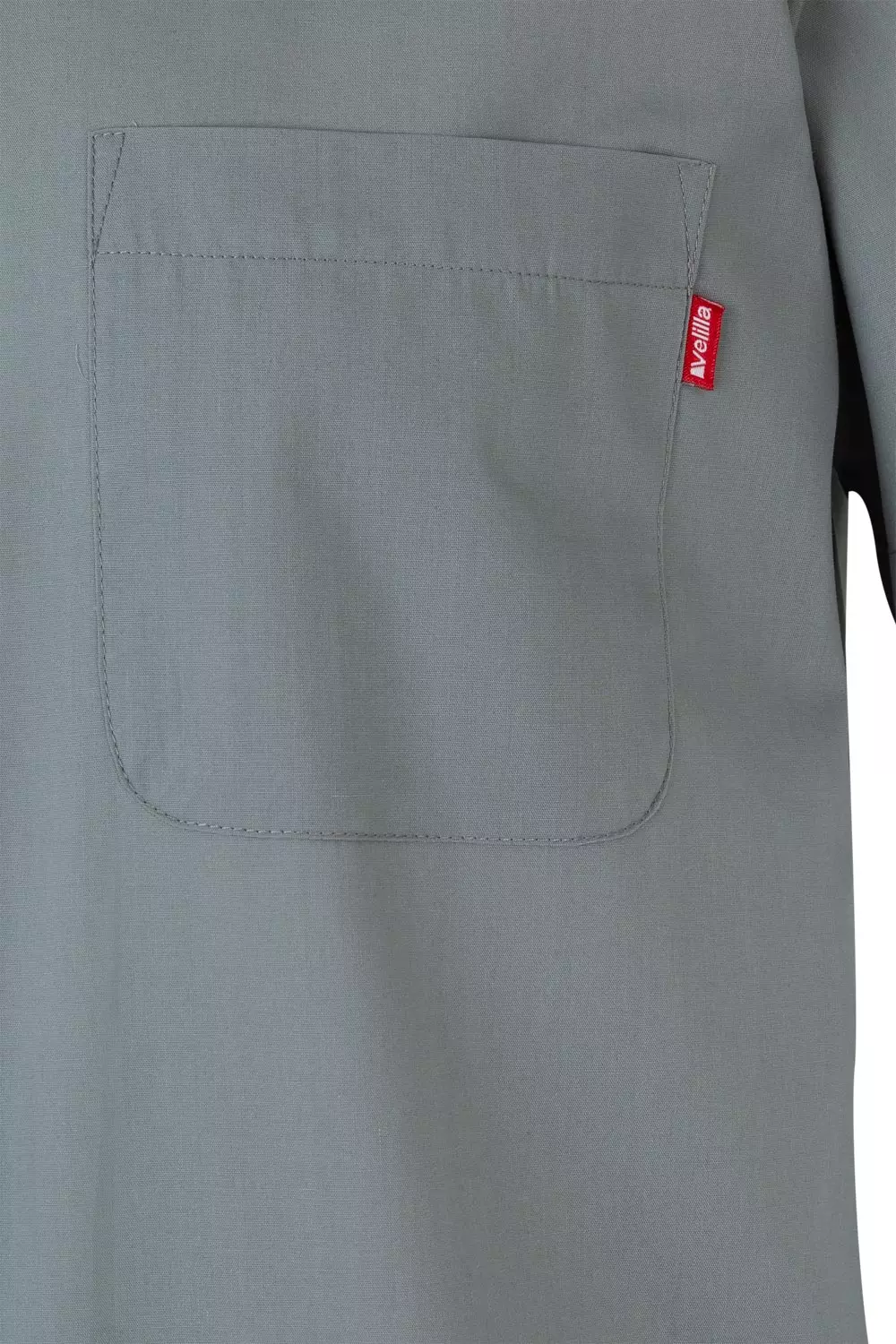 Velilla 531-08, Short-Sleeved Work Shirt, Grey, image 2