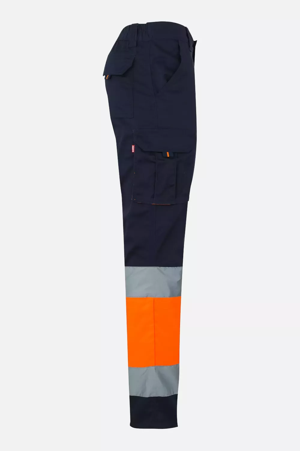 Velilla 303002S-61-19-2, High-Vis Work Trousers, Size 4XL/5XL, Navy Blue/Hi-Vis Orange, image 5