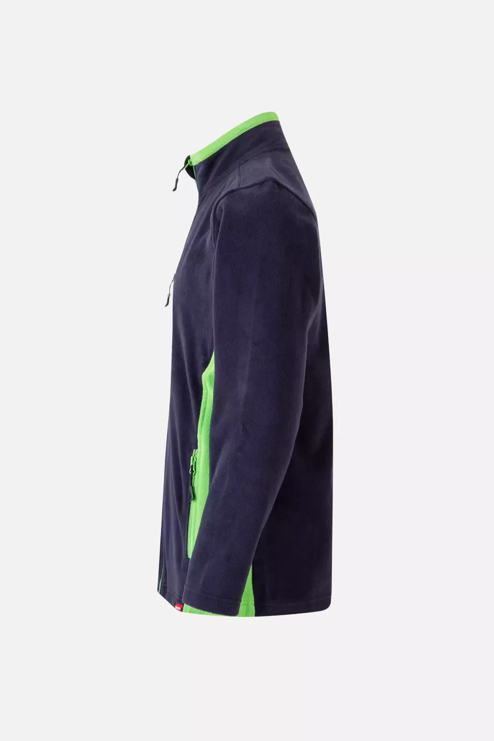 Velilla 201504-61-25, Fleece Jacket, Navy Blue/Lime Green, image 4