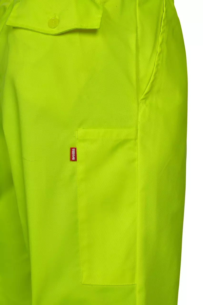 Velilla F160-20, High-Vis Trousers, Hi-Vis Yellow, image 3, gallery thumbnail