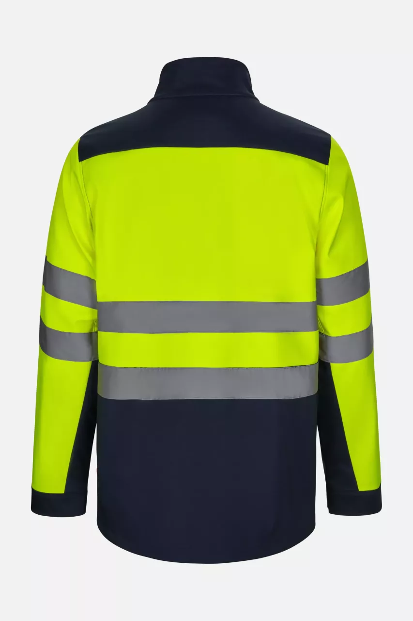 Velilla 306006-61-20-2, High-Vis Jacket, Size 4XL/5XL, Navy Blue/Hi-Vis Yellow, image 4, gallery thumbnail