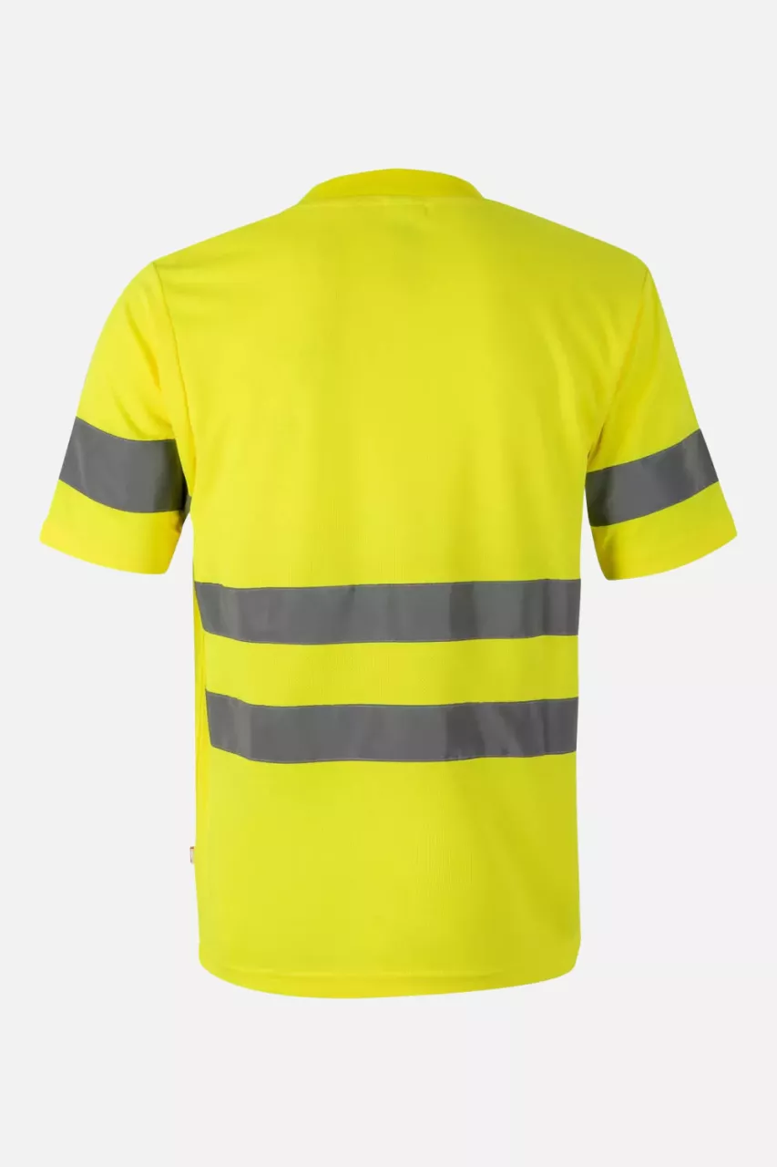 Velilla 305602-20-2, High-Vis Short Sleeve T-Shirt, Size 4XL/5XL, Hi-Vis Yellow, image 2, gallery thumbnail