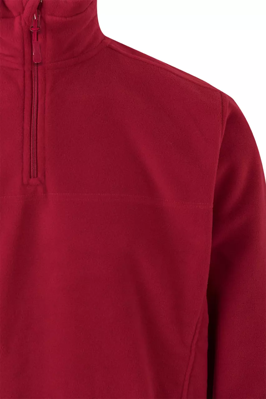 Velilla 201501-12, Fleece Jacket, Red, image 3, gallery thumbnail