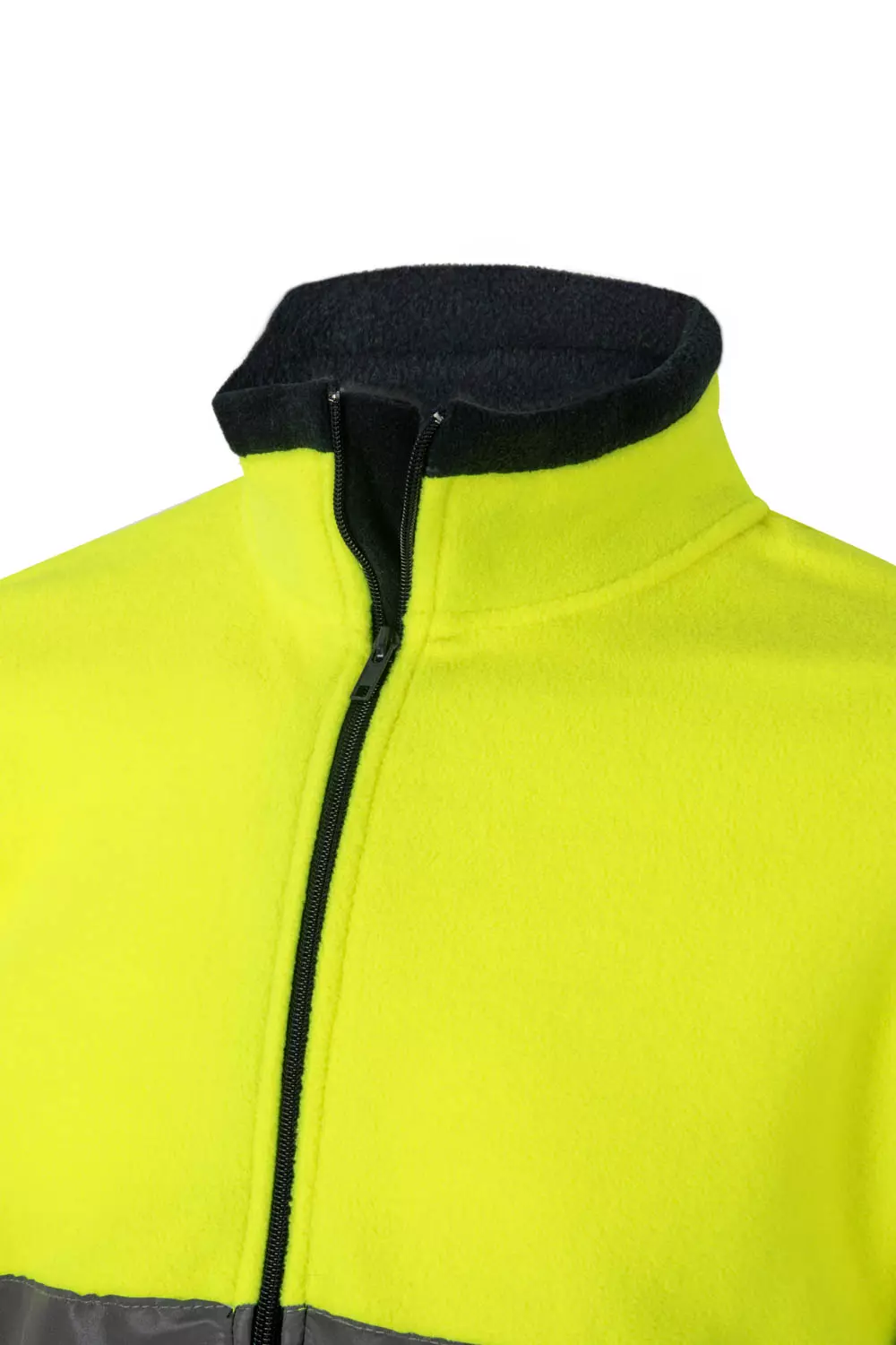 Velilla 301503-01-20, High-Vis Fleece Jacket, Marine Blue/Hi-Vis Yellow, image 3