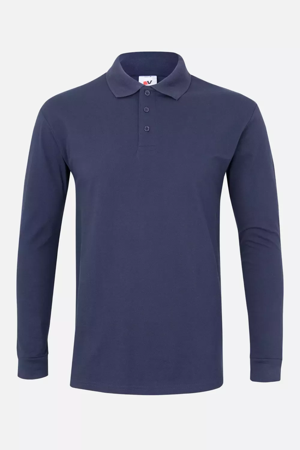 Velilla 105503-61, Long Sleeved Polo Shirt, Navy Blue, image 1