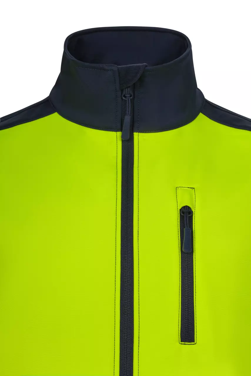 Velilla 305906-61-20-2, Warnweste, Größe 4XL/5XL, Marineblau/Warngelb, image 7, gallery thumbnail
